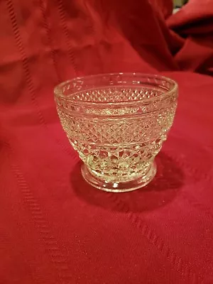 Vintage CUT GLASS SUGAR Bowl • $9.97