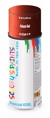 For Isuzu Aerosol Spray Paint Palazzo Red Code Dg610 Car Can Scratch Fix Repair • £16.99