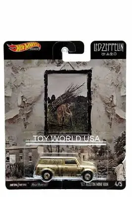 2019 Hot Wheels Pop Culture Led-Zeppelin #4 '67 Austin Mini Van • $5.75