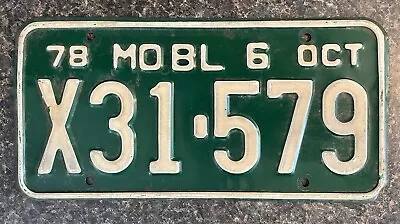 1978 Missouri Truck License Plate X31-579 • $24.99