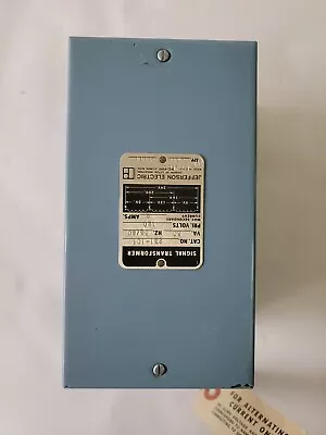 Jefferson  Signal Transformer Cat:231-101 Multi Tap Seondary V:4-8-12-16-20-24 • $14.99