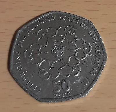 2010 Girlguiding 50p Coin UK Rare Fifty Pence Circulated • £3.19