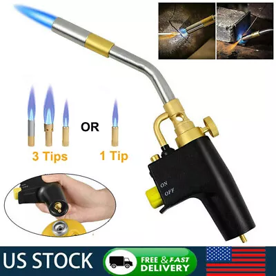 1/3 Tip Map Mapp Propane Torch Head TS8000 Trigger Start Welding Brazing Igniter • $32