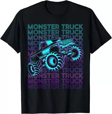 Monster Truck Retro T-Shirt • $9.99