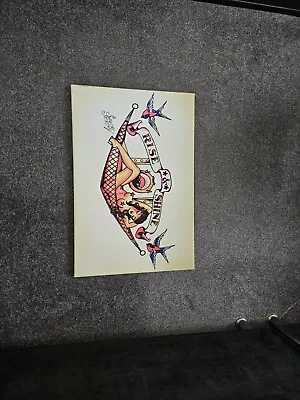 Sailor Jerry Tattoo CANVAS Art Print X 5 Plus 1 X Coca Cola • £30