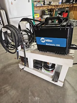 Miller Multimatic 200 Suitcase Welder • $4500