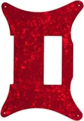 WD Custom Pickguard For Epiphone 50th Anniversary 1962 Crestwood #28R Red Pea... • $43.99