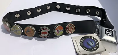 $18.99 • Buy Little Earth Bottle Cap Belt LE - Sz Small 28-30  New With Tags
