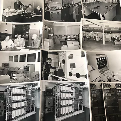 Vintage Photo Lot Telephone Equipment Office Workers Bell Telephone • $49.99