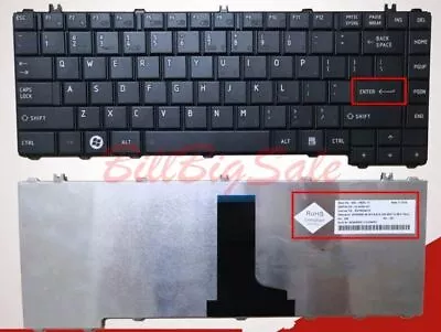 Keyboard For Toshiba Satellite L600 L630 L640 L645 L730 C600D US Layout USA • $15.90