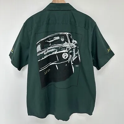 Friends Of Steve McQueen Car Show Sz XL Button Shirt Bullitt 50th Anniversary • $99.99