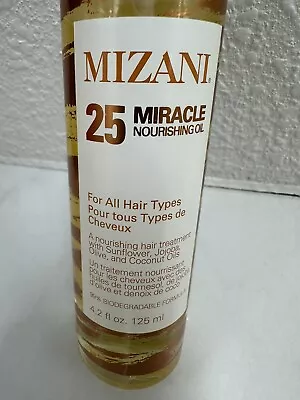 Mizani 25 Miracle Nourishing Oil 4.2Oz/125Ml  Authentic Brand New Fast Shipping • $25.99