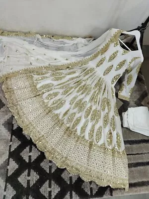 $77.99 • Buy Gown Indian Anarkali Salwar Kameez Dupatta Set Suit Women Dress Kurti Kurta Eid