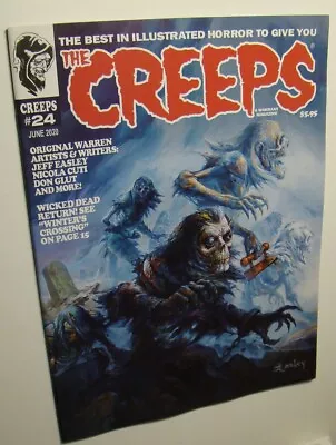 Creeps 24 *nm/mt 9.8* Easley Art Warren Creepy Eerie Vampirella Conan • $9