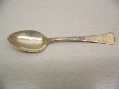 1834 J. Russell & Co. SWAN/POND Hammered Spoon Silver Plated SCENE - Preowned • $14.36
