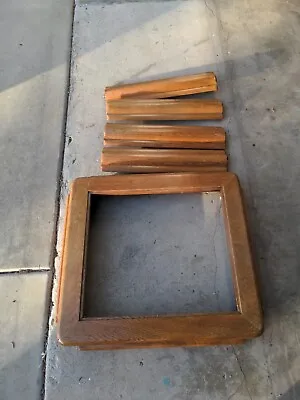 70s Vintage Mid Century Modern Wood End Table Needs Glass Milo Baughman Read • $98.95