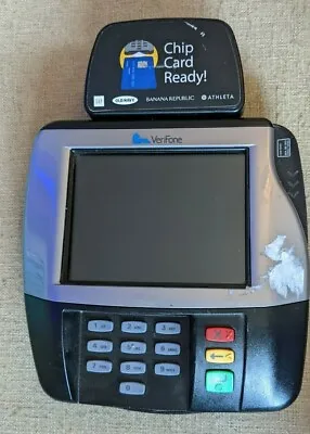 VERIFONE CREDIT CARD TERMINAL W/ TAP TO PAY MX880 No Stylus No Power Cords • $24.99