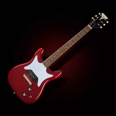 Epiphone Coronet Electric Guitar Transparent Cherry Finish Set Neck P90 Pickup • $1199