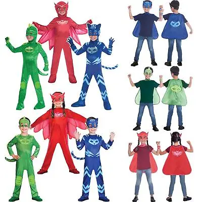 £17.99 • Buy OFFICIAL UK PJ Masks Boys Girls Superhero Kids Child Fancy Dress Costume Outfit