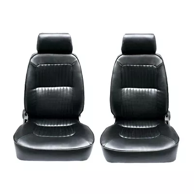 Classic Deluxe PU Leather Bucket Seats Car Reclinable For Holden HX HZ WB Ute • $699