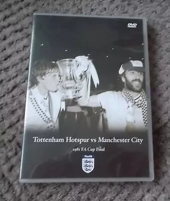 DVD - Tottenham Hotspur V Manchester City - 1981 FA Cup Final - VGC - Spurs • £4.50