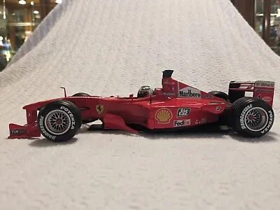 F2000 Michael Schumacher Red Ferrari 1:18 Hot Wheels Racing Tobacco Livery *READ • $125