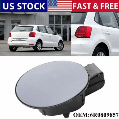 $29.89 • Buy Fit For VW Polo 2010-2019 Primer Fuel Gas Tank Filler Door Lid Cover 6R0809857H