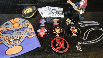 $100 • Buy Juggalo LOT Insane Clown Posse ICP Psychopathic Beanie Shaggy 2 Dope Figure Belt