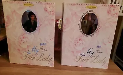 NIB 1995 Mattel Barbie & Ken  My Fair Lady  Collection As Eliza & Henry  • $75