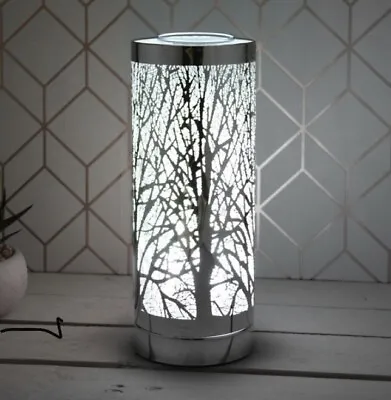 £16.99 • Buy Silver LED Tree Aroma Electric Wax Melt Oil Burner Colour Changing