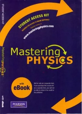 MASTERINGPHYSICS WITH PEARSON ETEXT STUDENT ACCESS KIT (ME By Addison Wesley • $25.49