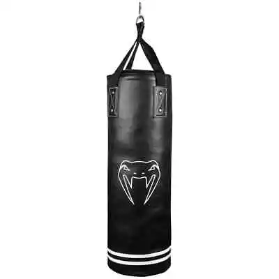 Venum Classic Boxing Punching Bag - 70 Lbs - Black/White - Heavy Bag Kit • $85