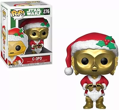 Star Wars Christmas C-3PO #276 Pop Vinyl NIB Includes Protector • $59