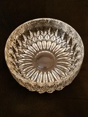 Vintage Lenox Gorham Cut Crystal Bowl Althea Pattern 5.5  • $16.99