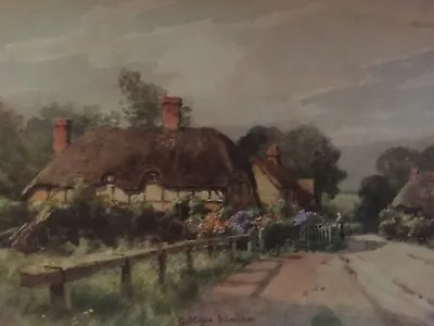 £4.50 • Buy Antique Print 1909 Post Office Itchen Stoke Winchester Wilfrid Ball Painting Art