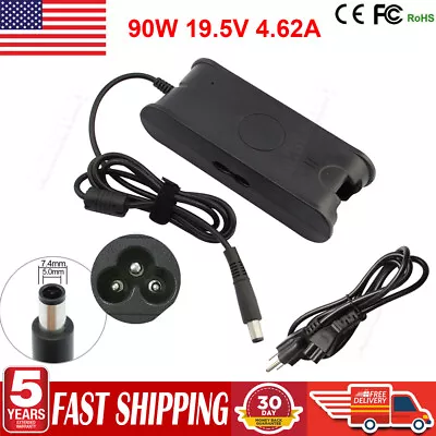 $4.99 • Buy 90W AC Adapter Laptop Charger For Dell Inspiron 14 15 17 7000 Series Power Cord