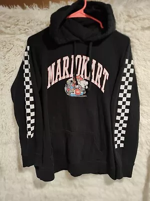 Rare Mario Kart Checkerboard Hoodie • $39