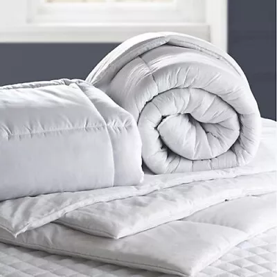 Luxury Cot Bed Duvet Quilt Pillow Baby Toddler Junior Anti-allergy All Seasons • £13.99