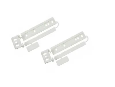 2 Integrated Fridge Freezer Door Plastic UK Mounting Bracket Fixing Kit For AEG • £6.95