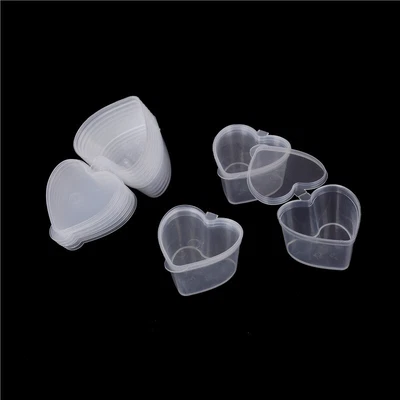 $6.37 • Buy 10pc 50ml Slime Mud Storage Container Organizer Box With Lid For Light R1 LEI