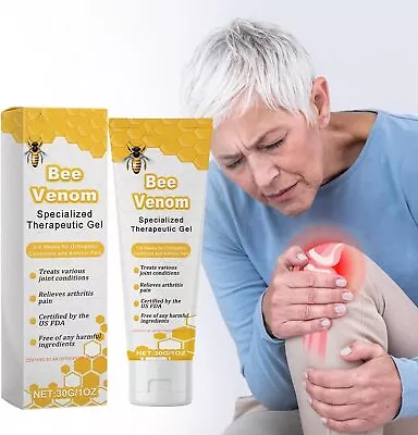 Bee Venom Joint Therapy Pain Relief Geloint & Bone Cream With Natural Formula • £9.59