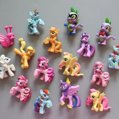 £6.79 • Buy 12Pcs My Little Pony Movie 2.2  Mini Action Figures Bundle Cake Decor Kids Toys