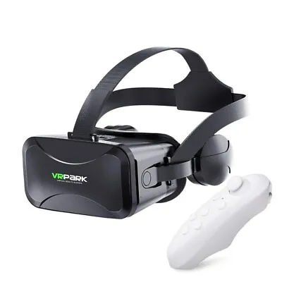 $66.30 • Buy VR Headset 3D Glasses Virtual Reality HIF Headset & Remote For Android IOS 