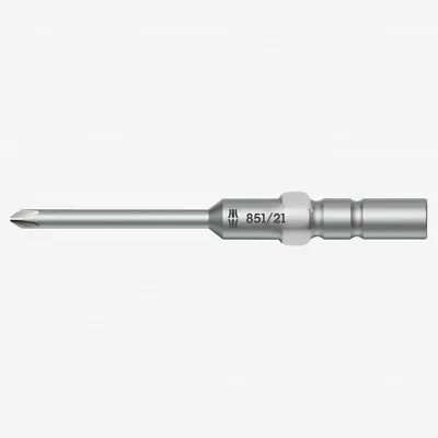 Wera 135281 #00 X 60mm Phillips Bit - 4mm HIOS Drive • $10.56