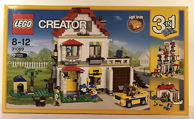 BNIB LEGO 31069 Modular Family Villa Creator 3 In 1 Retired Car House City Dog • $159