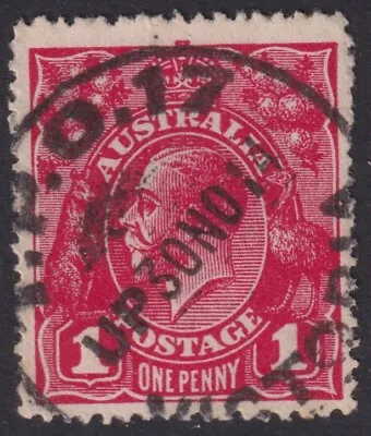 $5 • Buy VICTORIA POSTMARK  T.P.O. 17 UP  ON 1d RED KGV DATED 1914 (A25204)
