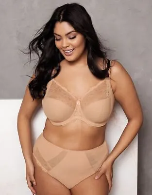 Elomi Meredith UW Banded Bra 4440 UK Sizes DD- JJ Beige New W/tags Retail $68 • $25.34