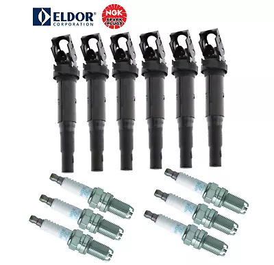 OEM Ignition Coil Spark Plug Platinum (6sets) OE For BMW E46 M3 Z4 M • $244.38