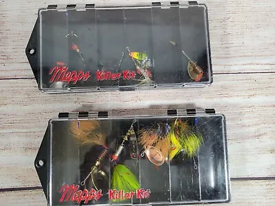 (2) Vintage Mepps Variety Killer Kits (11) Lures Total • $42