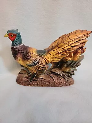 Vintage Ceramic Pheasant Statue Hand Painted Figurine  • $1.25